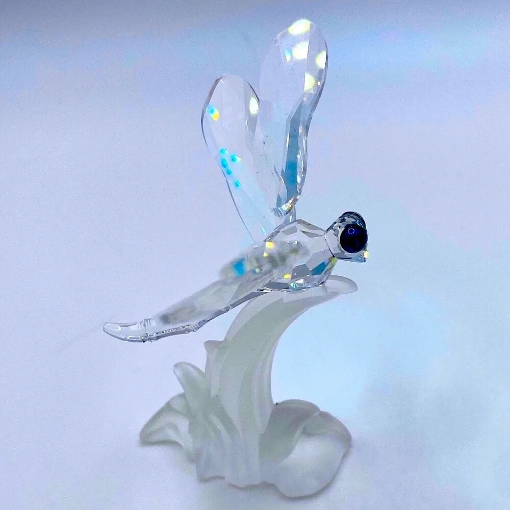 Swarovski dragonfly crystal figurine with original box - Picture 3 of 4